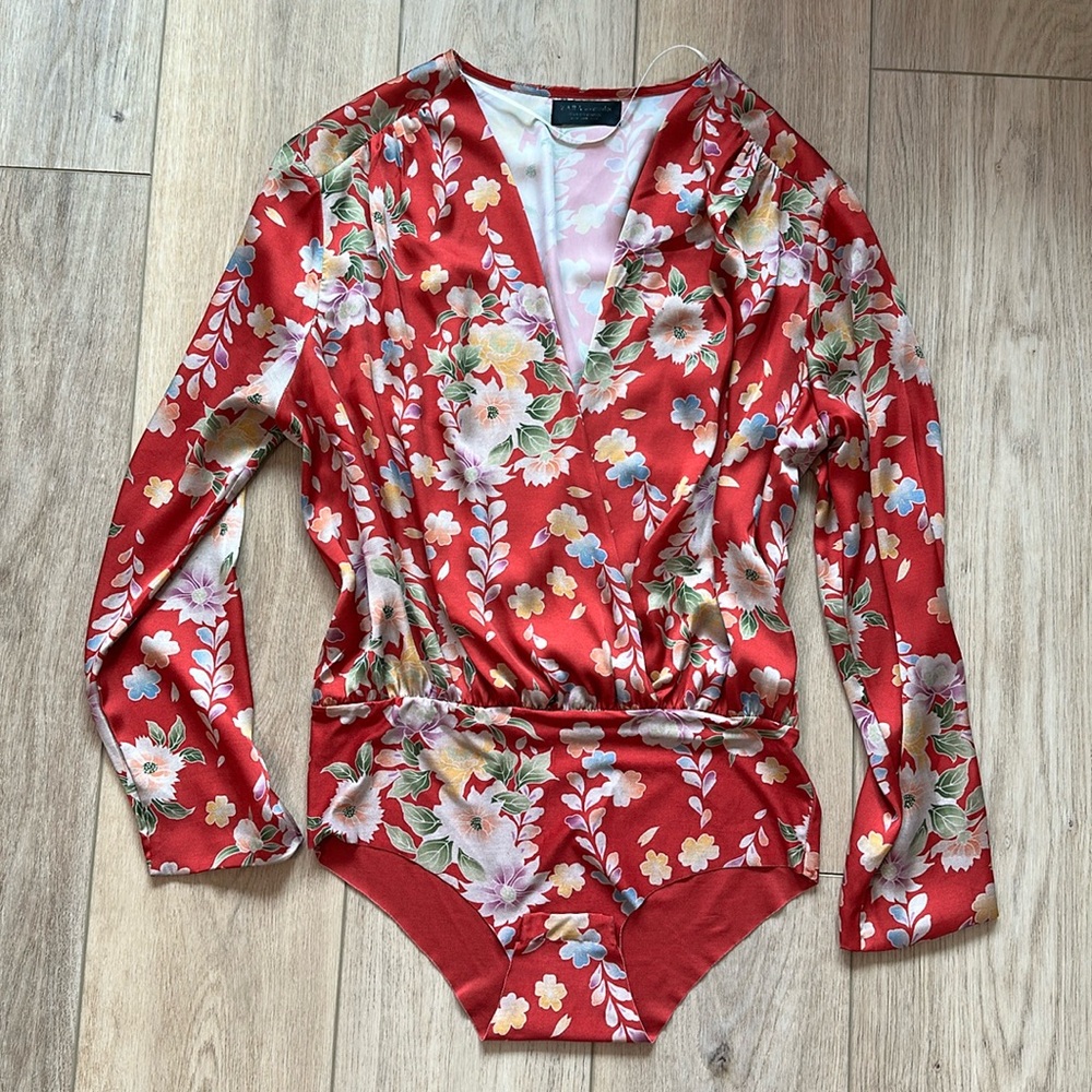 Zara Floral Bodysuit